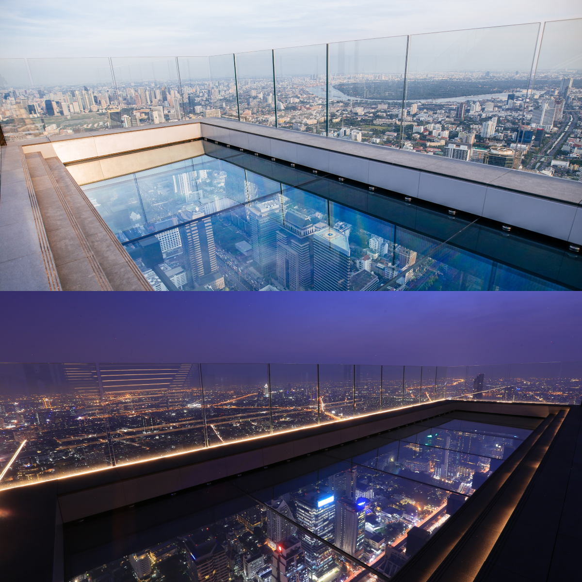 【曼谷遊】2019年必去打卡新景點Mahanakhon Skywalk 天台酒吧